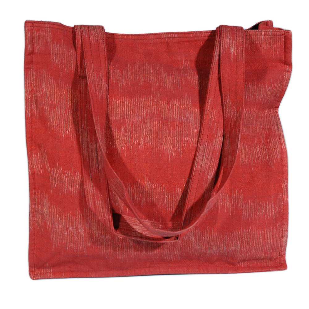 borsa-cotone-quadrata-rombi-rossa-thailandese