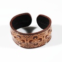 bracciale-in-cuoio-inciso-marrone