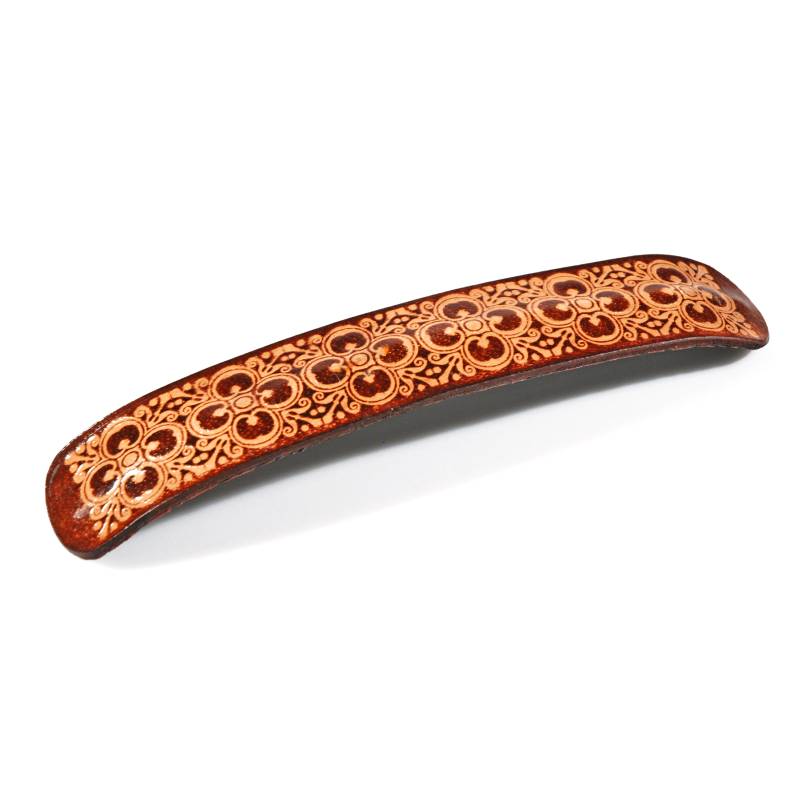 bracciale-in-cuoio-fiori-marrone