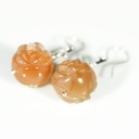 orecchini-argento-rose-corniola