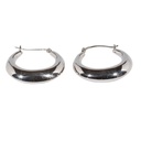 orecchini-argento-liscio-cerchio-bombati