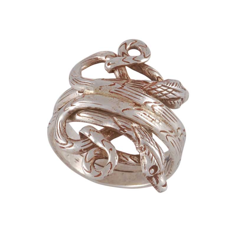 anello-argento-con-serpenti