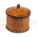 scatola-in-legno-dipinto-rossa-verde