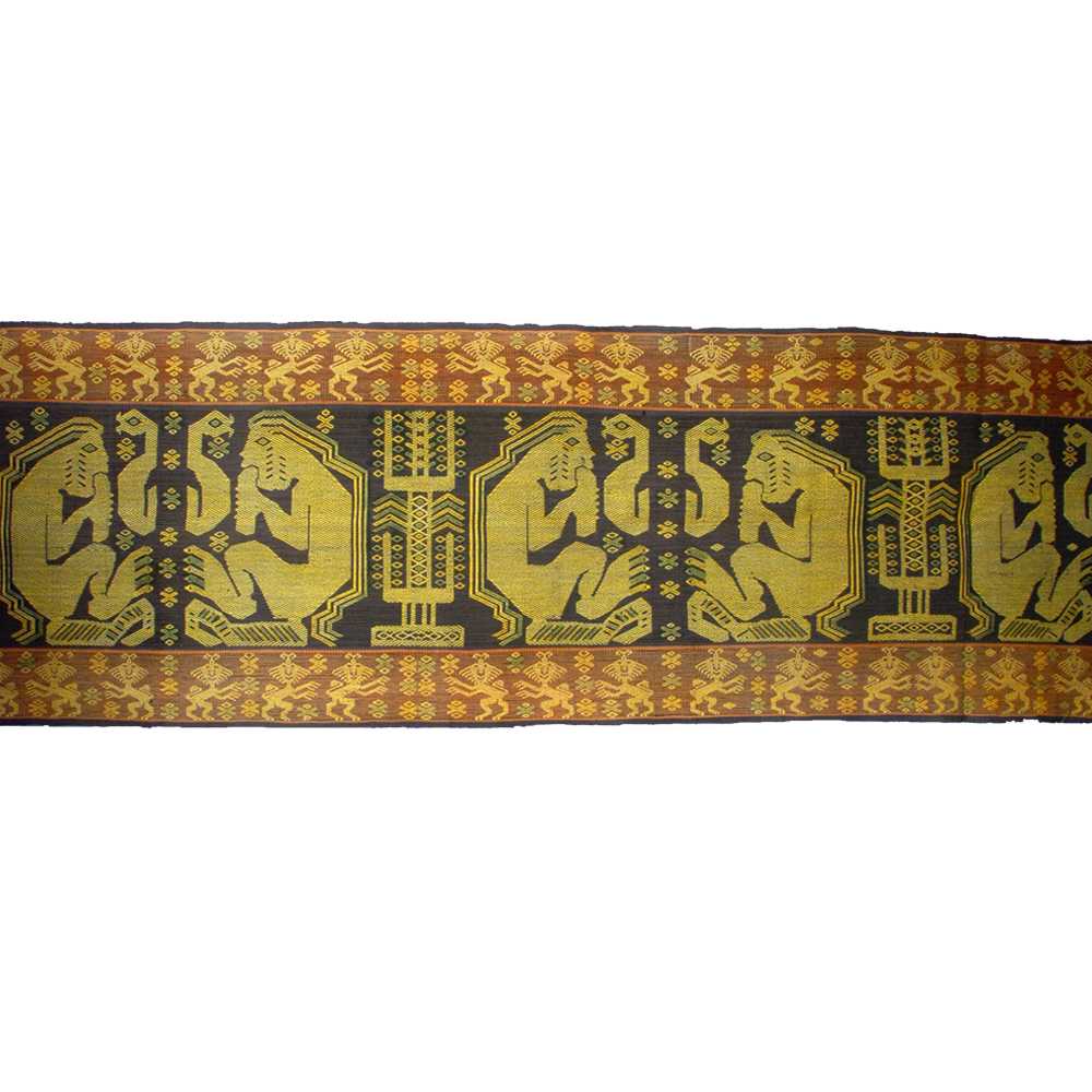 pahekung-tessuto-con-telaio-figure-tribali