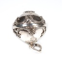 Chiama Angeli in Argento Lavorato con Greca