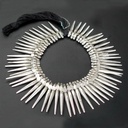 Cavigliera indiana dell' uttar pradesh in argento