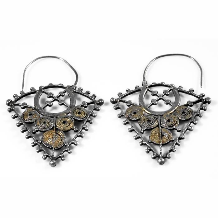 Orecchini kawata in argento