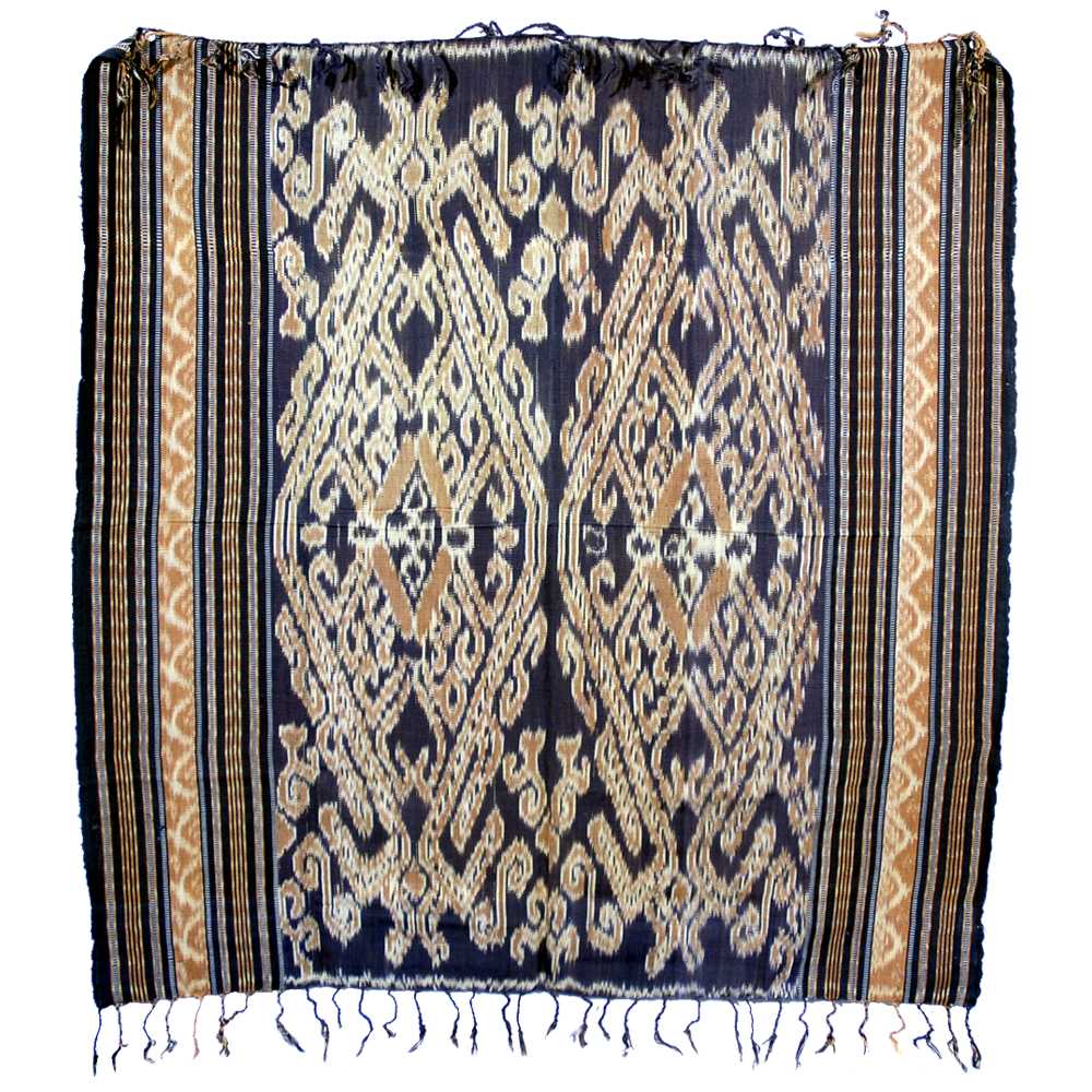 Pannello ikat quadrato beige