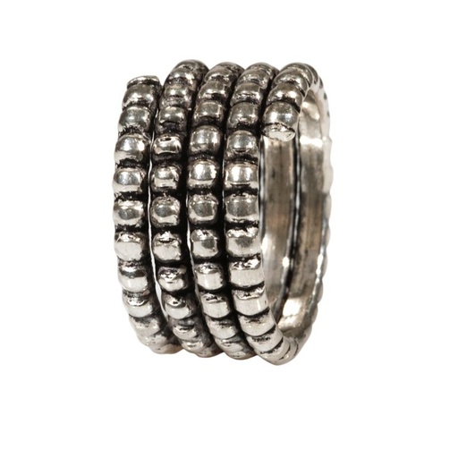 [EL_AN_AR_SPR] Anello argento a spirale 4 giri