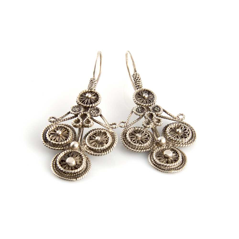 [EL_000425] Orecchini in argento afgani