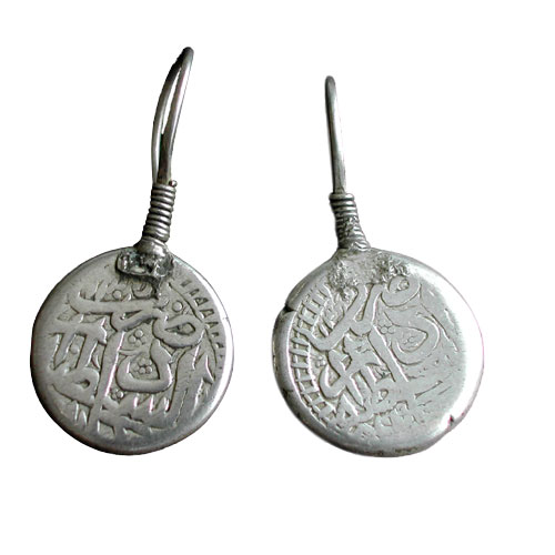 [OR_VE1] Orecchini in argento con monete