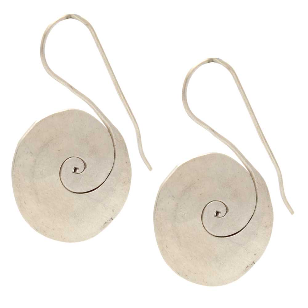 [EL_ER_PS03] Orecchini in argento hill tribe spirale grande